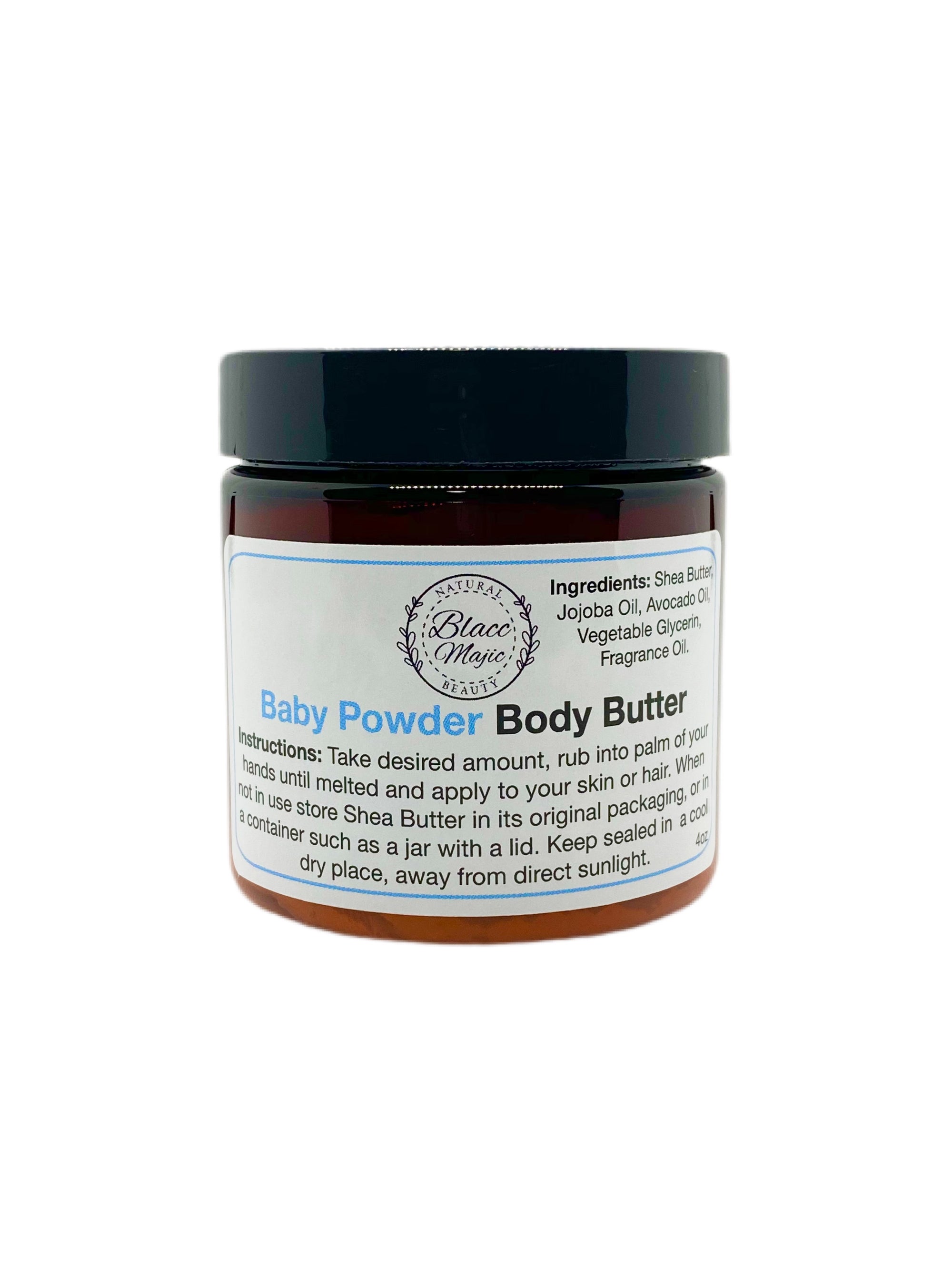 All Natural Body Butter: Baby Powder